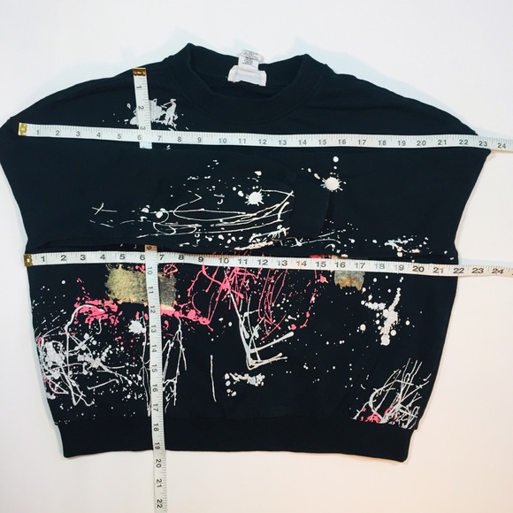 🧣For The Republic Paint Splatter Crewneck Sweater - Picture 4 of 4